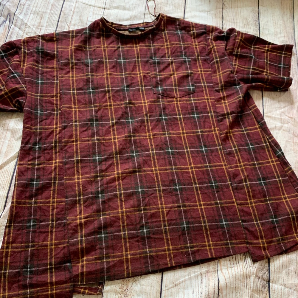 Zara plaid tunic